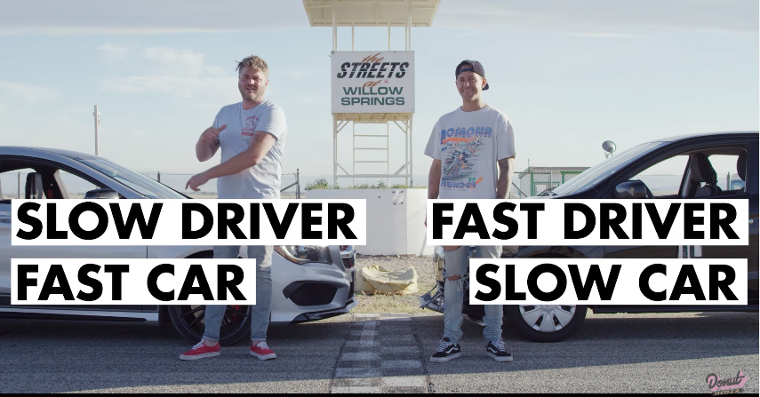 腕の立つドライバーが乗る遅い車と 素人が乗る速い車だとどちらが速く走れる 動画で検証 Life In The Fast Lane