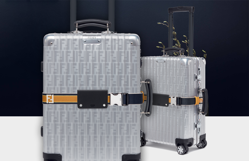 Fendiとリモワのコラボ スーツケース