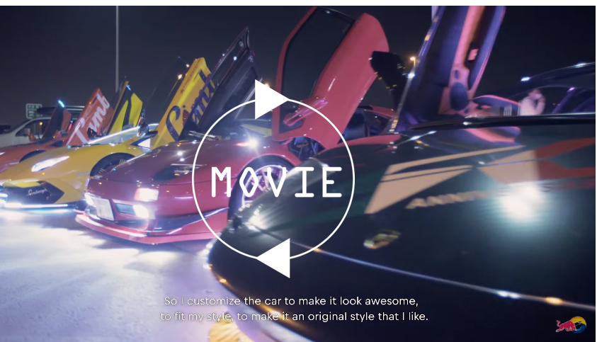 レッドブルが日本のledカスタム 族車を海外へ紹介する動画 日本ナイト を公開 Life In The Fast Lane