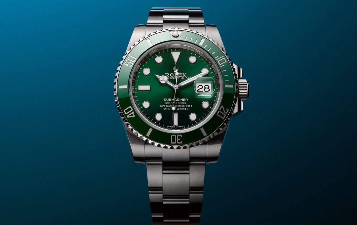 腕時計は「グリーン」がトレンドのようだ！