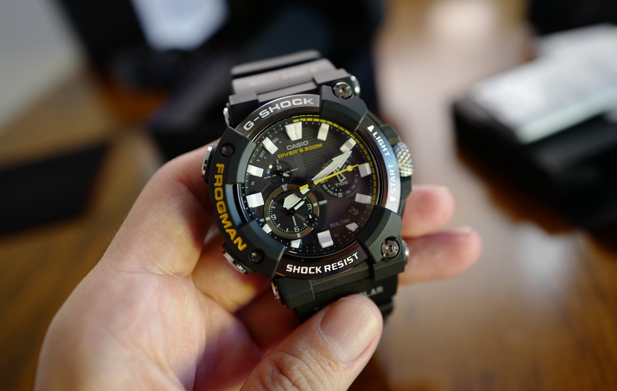 G-SHOCK アナログフロッグマン　gwf-A1000