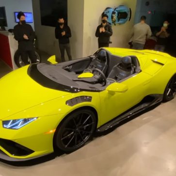 ランボルギーニ・ウラカンのスピードスター、「ウラカンEVOアペルタ」