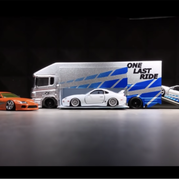 ワイルド・スピード風のトレーラー、そしてGT-Rとスープラをブライアン風に