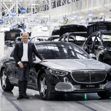 メルセデス・ベンツが「累計5000万台を生産した」と発表
