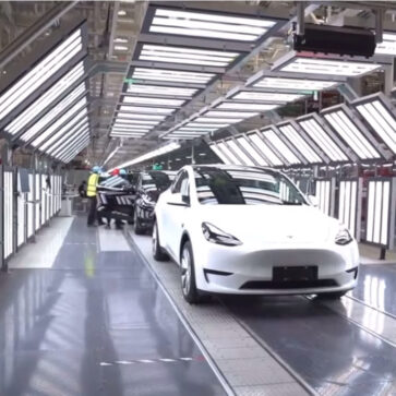 中国で生産されるテスラ・モデル3