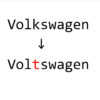 VWが電動化にあわせ社名を「フォルクスワーゲン」から「ボルツワーゲン」に変更するらしい