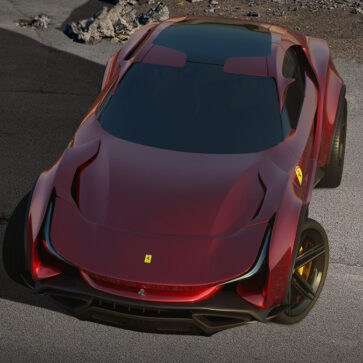 フェラーリの新世代SUV、「シムーン」のCGが公開