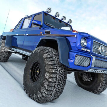 8000万円のメルセデスG63 AMG 6x6をマイバッハ仕様にバーチャルカスタム