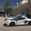 モナコにて、その価値13億円と言われるナンバープレートを装着したランボルギーニ・アヴェンタドールSVJが目撃