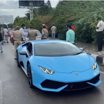 インドにて密告を受け「税金を逃れようとした」スーパーカーオーナー一斉検挙！ランボルギーニ、フェラーリなど11台がイベント帰りに押収される