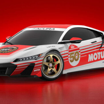 仏オイルメーカー、MOTULが「モチュールカラーのホンダNSX TypeS」を公開！自社がスポンサーを務めるイベントにて走らせるようだ