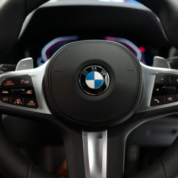 BMWのステアリングホイール