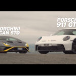 【動画】ランボルギーニ・ウラカンSTOとポルシェ911 GT3とをサーキットテスト！似て非なる両者の勝敗はいかに？