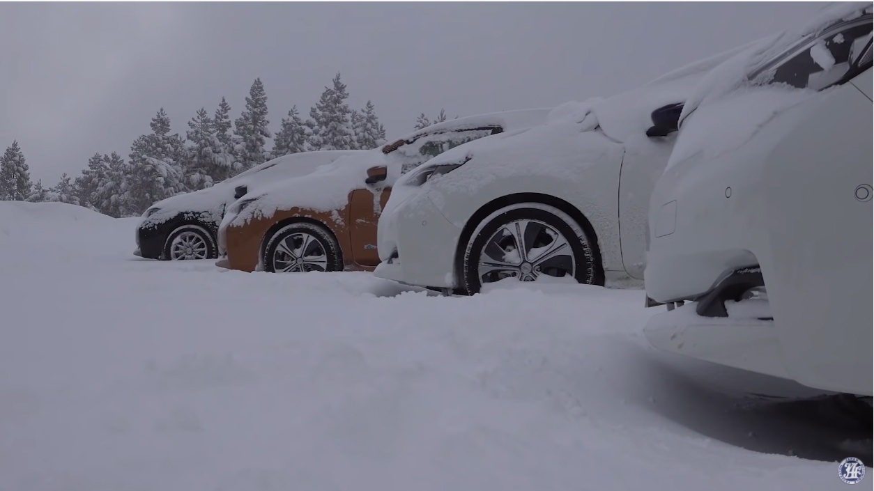 【動画】もし大雪で電気自動車（EV）が立ち往生してしまったとき、ヒーターを使用したらバッテリーはどれくらい消耗してゆくのか？JAFが過酷なテストを実施
