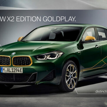今度はキドニーグリルが「金」！BMWがX2の特別仕様車「エディション・ゴールドプレイ」を発表