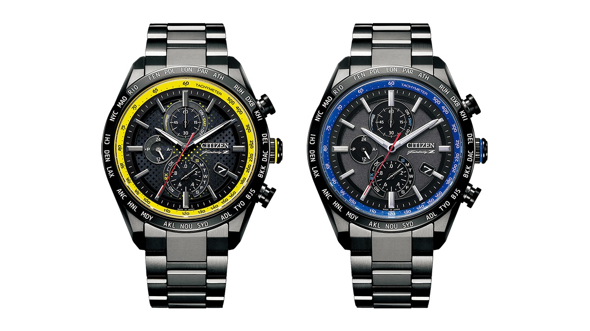 新型フェアレディZ x シチズン！アテッサに限定コラボ腕時計が登場、ステンレスよりも40％軽量なスーパーチタン製