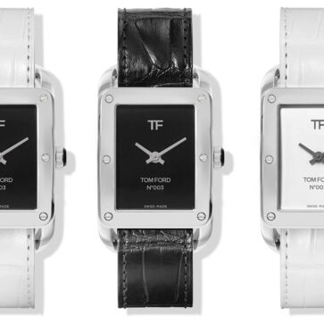 トム フォードがタイムピース（腕時計）最新コレクション「N.003」発売！ベゼルはビス留め、重厚感とシンプルさとが共存する仕様に