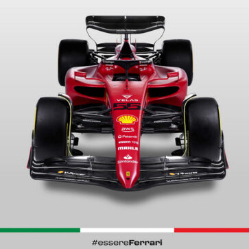 フェラーリが2022年シーズンのF1マシン「F1-75」発表！新レギュレーションをアグレッシブに解釈したデザイン、そして1990年前後の「もっとも美しかったF1マシン」のカラーリングが復活
