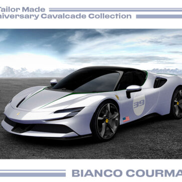 フェラーリが「4番目の」カヴァルケード特別仕様車を公開！「地味な仕上げを好む人向け」のビアンコ・クールマイユール