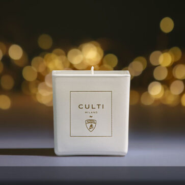 ランボルギーニがルームフレグランスに次いでアロマキャンドルを発表！「クルティ（CULTY）」とのコラボレーション第二弾。さらにNFTプロジェクト第一弾も入札開始