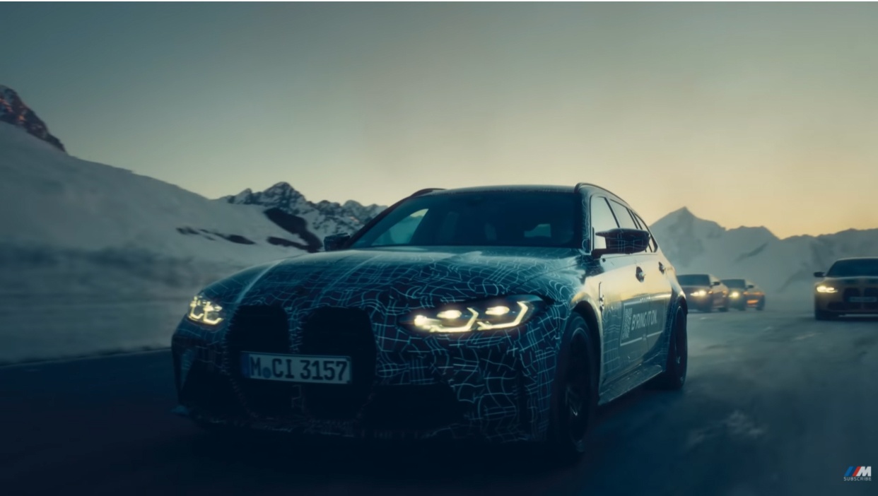【動画】BMWが新型M3ツーリングの最新ティーザー動画を公開！まるで王者が降臨するかのごとくM3/M4を押しのけての登場