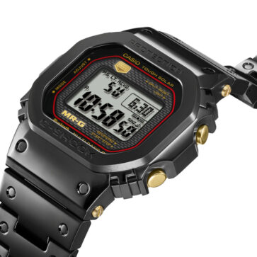 G-SHOCKに初代「DW5000」オマージュのニューモデルが一気に追加！「マルチフィニッシュドブラック」モデルに加えてMR-Gからも「高級」スクエアモデルが登場（46万円）