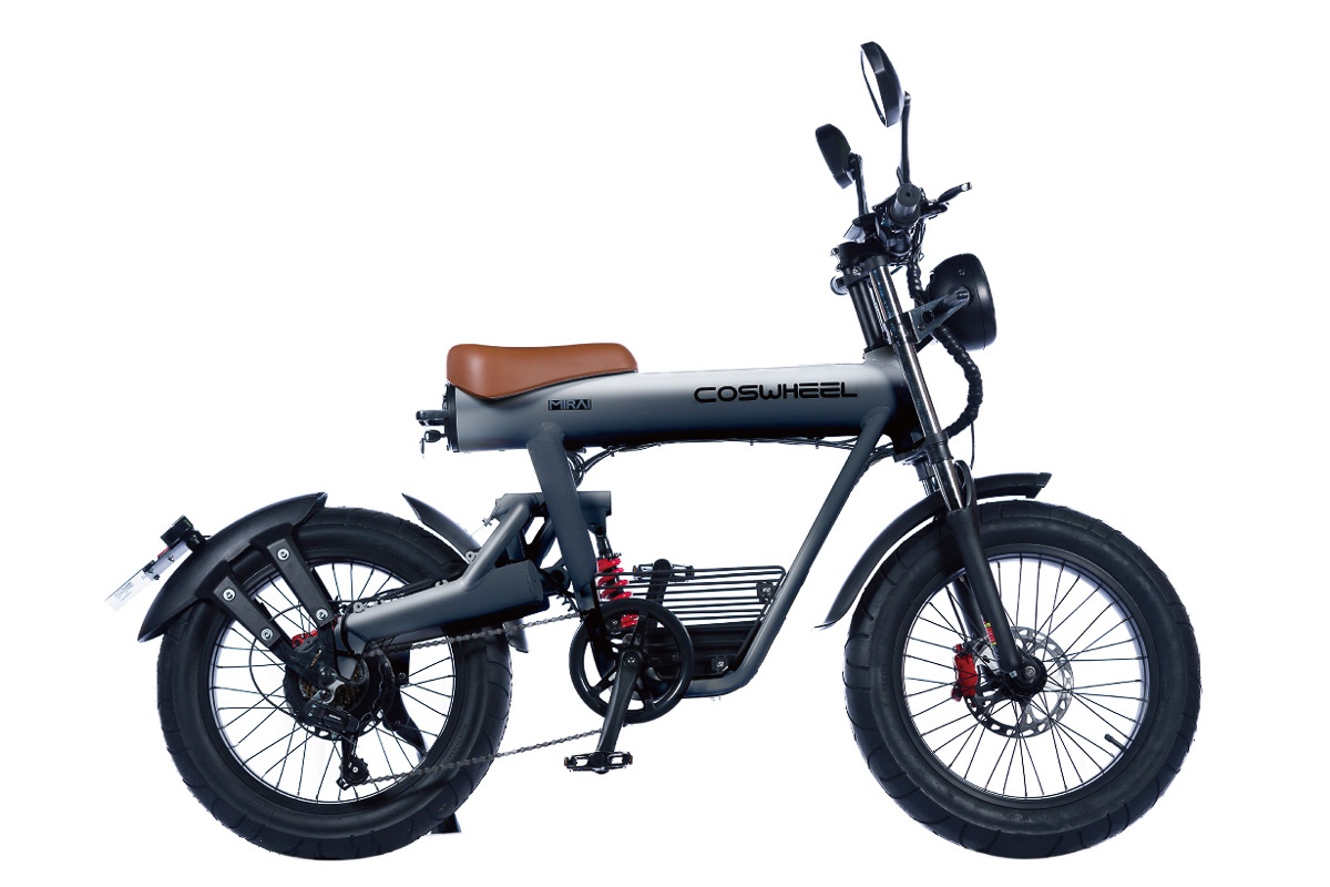 Makuakeにワイルドな電動バイク「COSWHEEL MIRAI」が登場！今なら16万円で購入が可能、納車は6月から