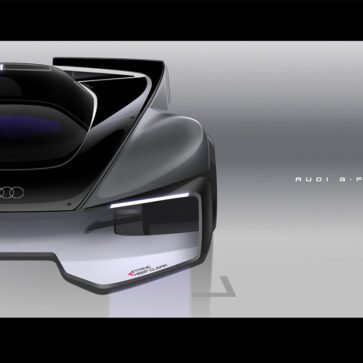 アウディがインターンと共同にて魅力的な未来派コンセプトカーを3台作成！EVの可能性をとことん拡張する