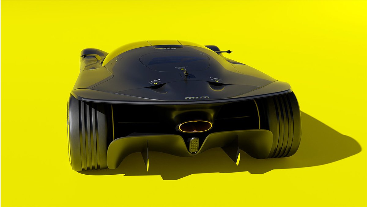 「フェラーリ・ヴィジョンGT」登場！フェラーリの過去のレーシングカー、そして戦闘機をミックスした近未来的なコンセプトカー