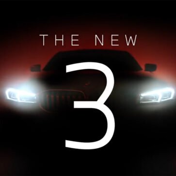 BMWが新型3シリーズのティーザー動画を公開！ヘッドライト形状がスマートに、DRLの発光グラフィックも「BMWらしく」なるもよう