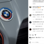 20年ぶり、BMW史上3番めの「CSL」となる新型BMW M4 CSLのティーザー画像が続々公開！ボディ下部とグリルにはレッドのライン、DRLはイエロー