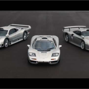 90年代を象徴するスポーツカー（レーシングカー）、マクラーレンF1、ポルシェ911GT1、メルセデスCLK GTR。それぞれどういった背景で開発され、どう違うのか？