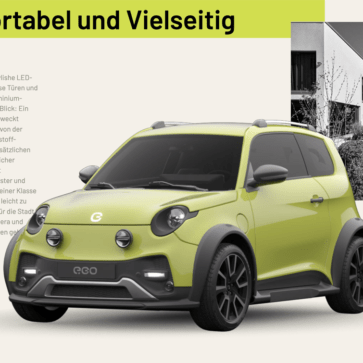 ドイツから製造、使用、廃棄時に至るまでサステイナブルなEV「e.wave X」登場！アルピーヌみたいなルックスにオーバーフェンダーがカッコいい