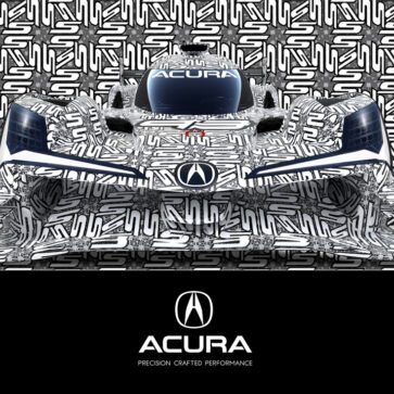 アキュラが2023年のIMSAとル・マンを走るレーシングカー「ARX-06」のティーザー画像を公開！そろそろ役者が揃い始めたな