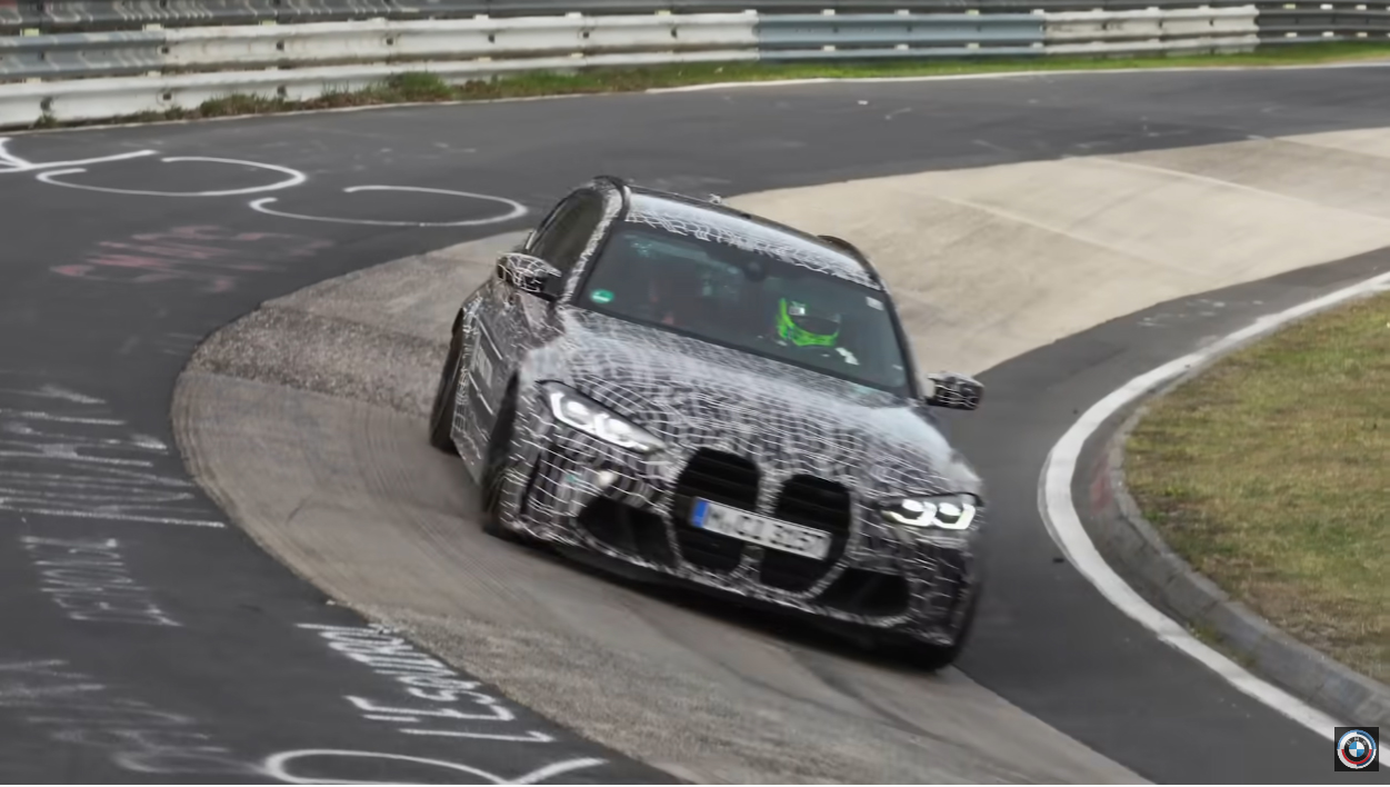 【動画】新型BMW M3ツーリングがニュルを7分35秒060で走ってワゴン最速」に！ランボルギーニ・ムルシエラゴ、ブガッティ・ヴェイロンよりも速いタイムを記録