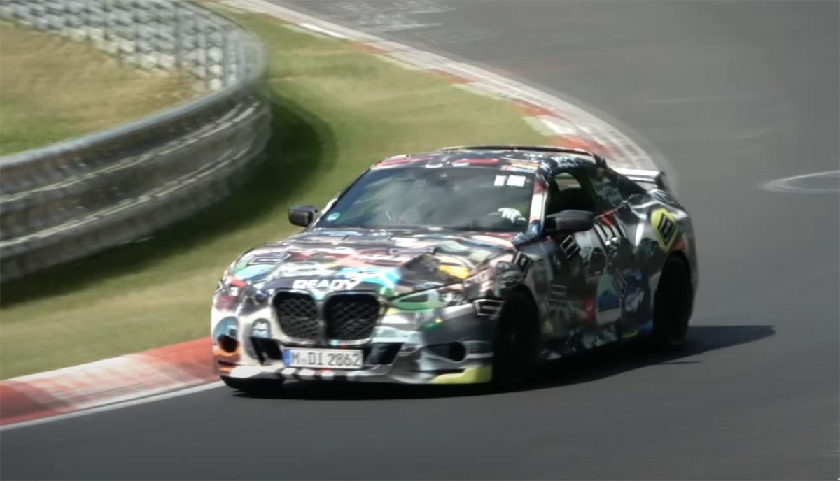 【動画】BMWの超限定新型「Mカー（3.0CSL）」がニュルを走行する姿が目撃される！M4CSLベースといえどその印象は大きく異る