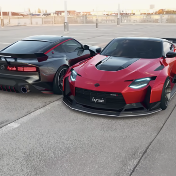 【動画】納車開始前でも大人気！新型フェアレディZの超ワイドボディカスタムがデザイナーによって作成される