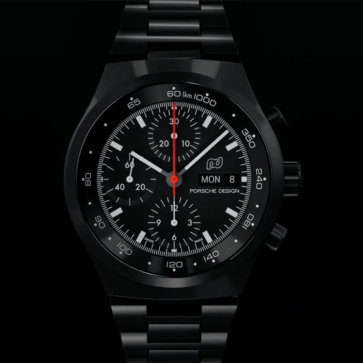 「黒いケースとベルト」だけではなく「黒い文字盤」の腕時計を考えたのはポルシェが初だった！デザイナーは911を設計したF.A.ポルシェ、その思想は911と全く同じ
