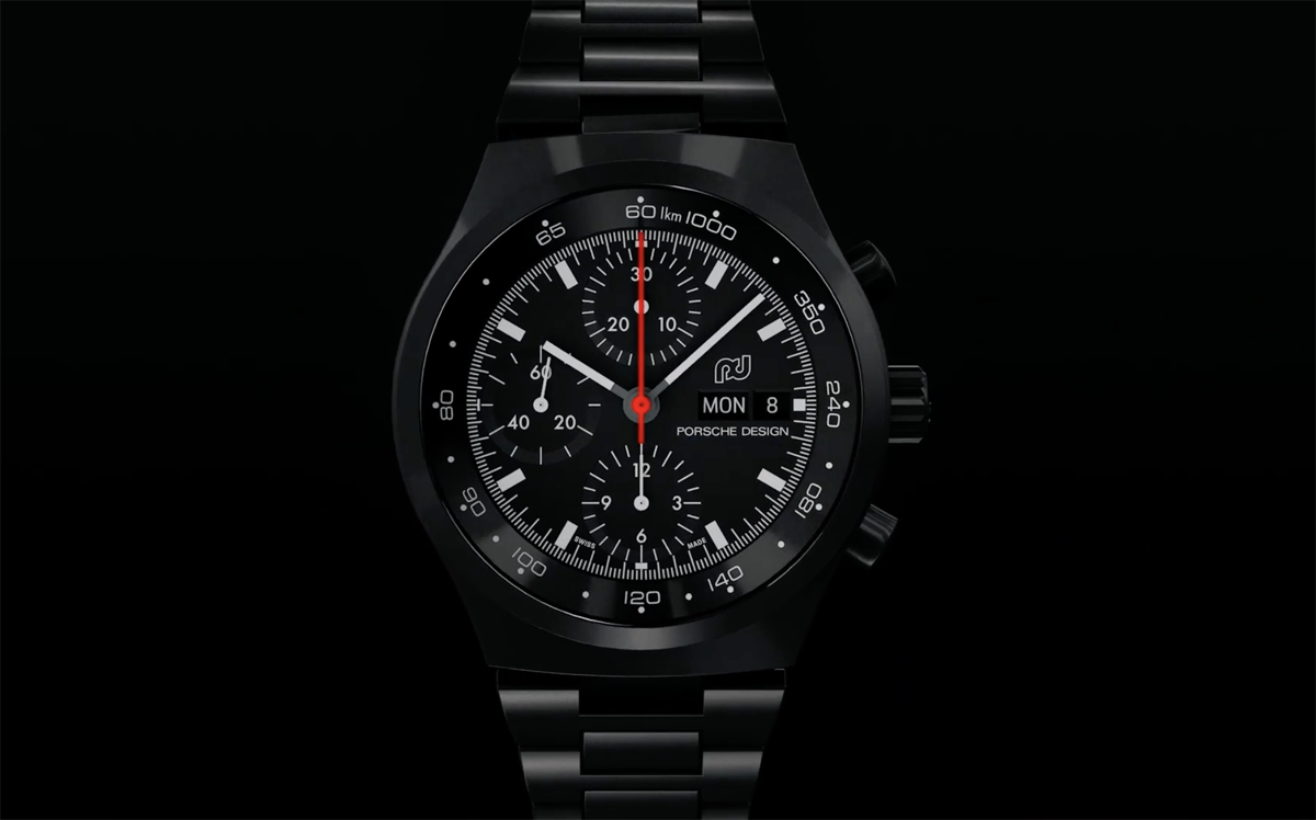 「黒いケースとベルト」だけではなく「黒い文字盤」の腕時計を考えたのはポルシェが初だった！デザイナーは911を設計したF.A.ポルシェ、その思想は911と全く同じ