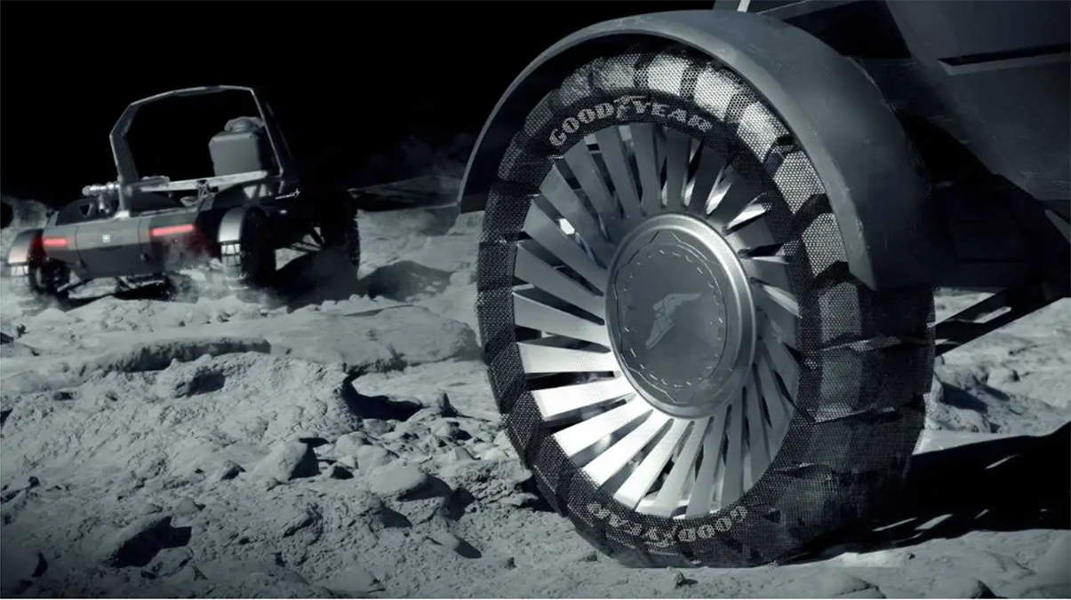 まさに「オンリー・グッドイヤー」！グッドイヤーがアルテミス計画にて月面を走るルナローバー用のエアレスタイヤを供給する、と発表