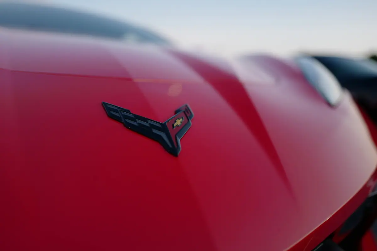 シボレー・コルベットのエンブレム（フロント）