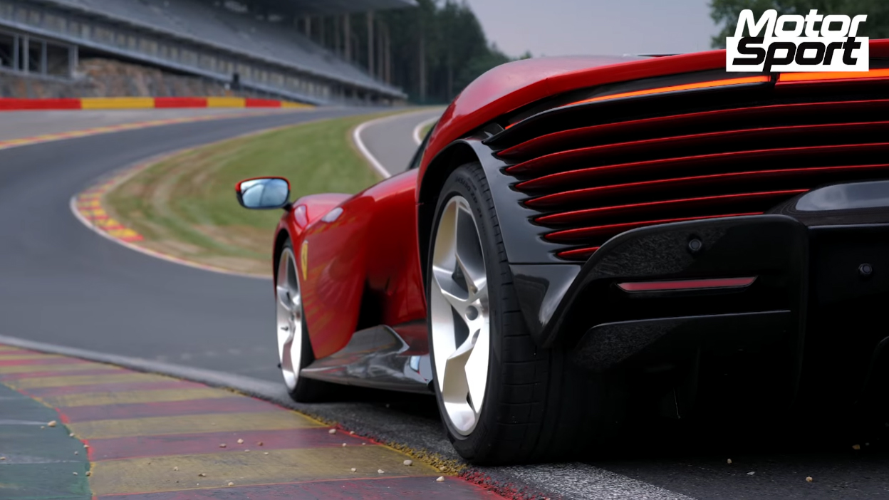 6.5リッターV12の咆哮を聞け！フェラーリ・デイトナSP3のレビュー動画が登場、2億7000万円のハイパーカーがサーキットを駆け抜ける