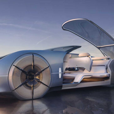 リンカーンが典型的な未来派コンセプトカー「モデルL100コンセプト」公開！100年前のモデルLへのオマージュ、なお当時モデルLは効果な割に見た目が普通だったので売れなかったという