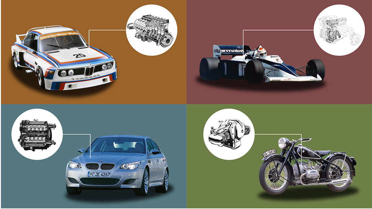 BMWが「自社の考えるベストエンジンとその搭載車」12例を紹介！航空機やバイク、F1マシンも登場し、さすがは「バイエルンエンジン製造会社」