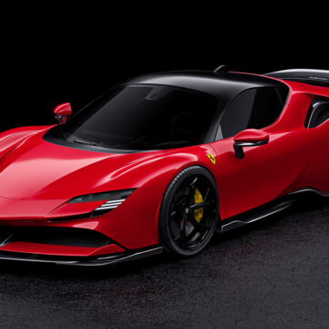 台湾よりフェラーリSF90ストラダーレのビジュアルをアップデートするボディキットが登場！カーボンファイバー製で軽量化とダウンフォース増強を実現