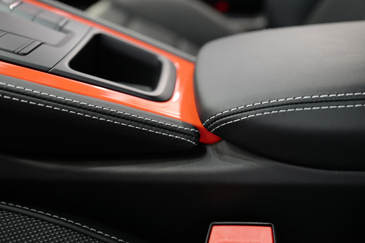 ポルシェ718ケイマンのセンターコンソール