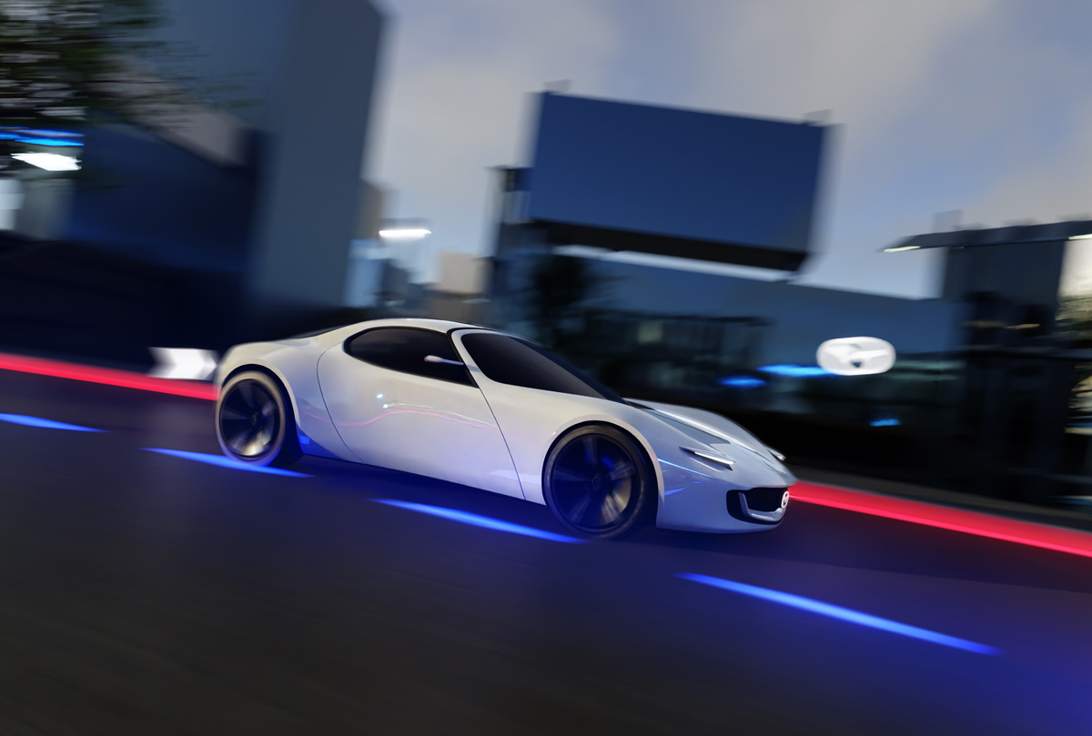 マツダが新型スポーツカー「ビジョン スタディ」公開！RXヴィジョン コンセプトよりもコンパクト、新中期経営計画とともにその姿がリリース