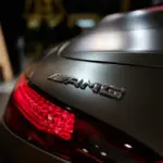 メルセデスAMG SLのリアバッジ