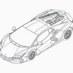 ランボルギーニ新型V12モデル（アヴェンタドール後継）のパテント画像が公開！リヤセクションにおける「パワーの視覚的演出」がスゴかった
