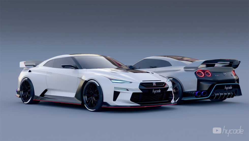 「R36 GTR NISMO」コンセプトレンダリング登場！ド迫力のブラック、クリーンでニスモらしいホワイトなど複数バージョンが公開【動画